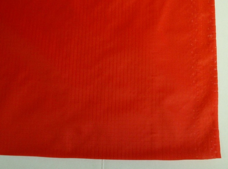 TEXTIL - padákovina - PAD, 138 /141cm, červená jasná tenká